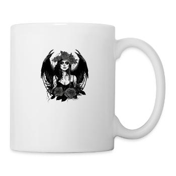 Gotische Isa - Tasse - Weiß - Rechts