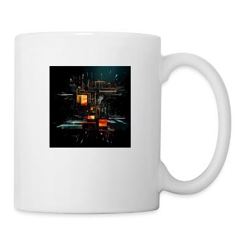 Digital Creativity: Modern Technology - Mug - white - Right