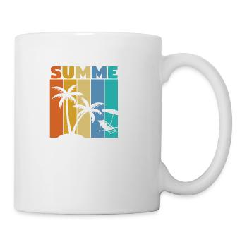 Summer Vibes Only - Tasse - Weiß - Rechts