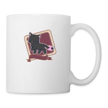 Katze - Tasse - Weiß - Rechts