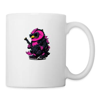 Canard de roche - Mug blanc - blanc - Droite