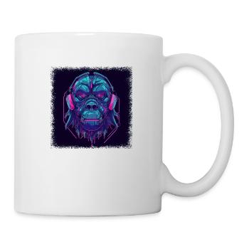 Anniversaire Singe Ape Cadeau Happy Statement Bday - Mug blanc - blanc - Droite