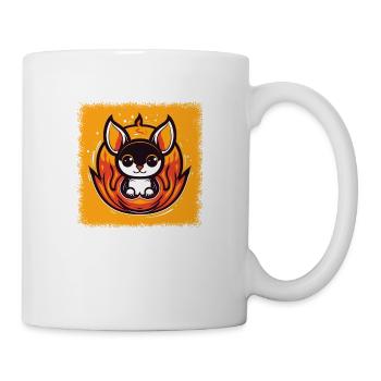 come lyrics awesome animal tshirt funny fun cheese - Tasse - Weiß - Rechts