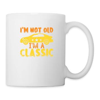 I'm Not Old I'm a Classic Vintage Muscle Car Gift - Mug - white - Right