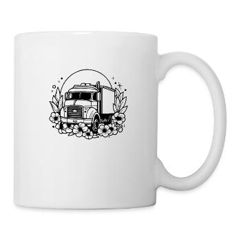 Truck Driver Truck Truck - Mug - white - Right