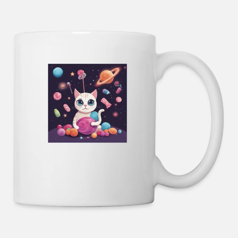 Katze Katze Katze - Tasse - Weiß