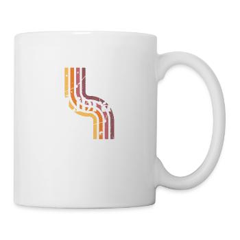Libra retro horoscope - Mug - white - Right