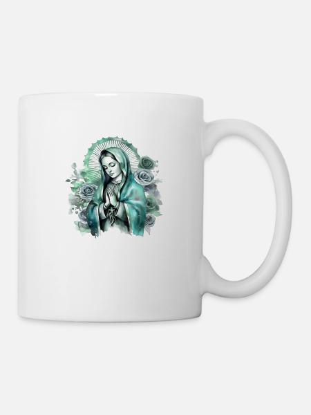 Sainte Marie Marie Vierge Marianne Vierge Marie Sainte - Mug blanc - blanc