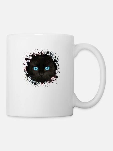 Chat - Mug blanc - blanc