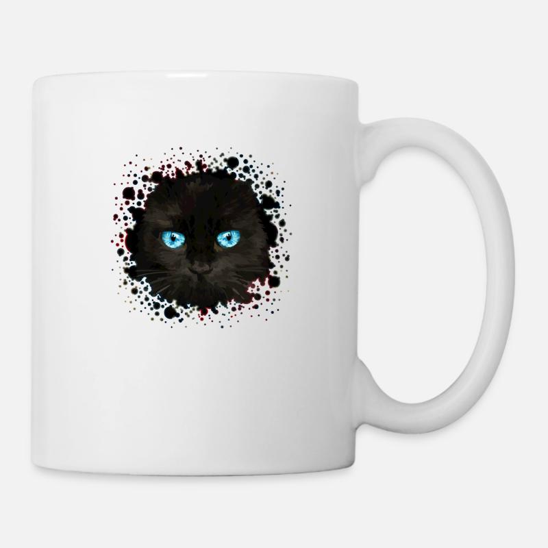 Katze - Tasse - Weiß