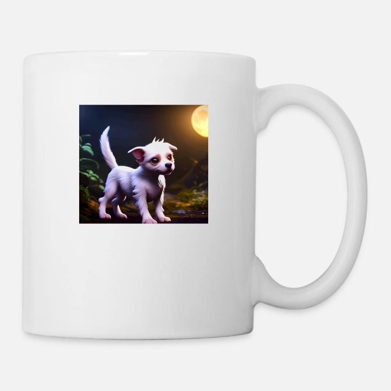 cute dog - Mug - white
