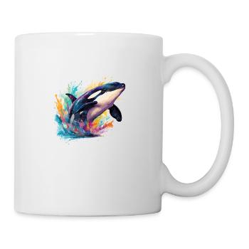 The Colorful Orca Choice - Mug - white - Right