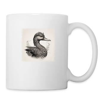 children funny sayings duck lover bday jokes - Mug - white - Right