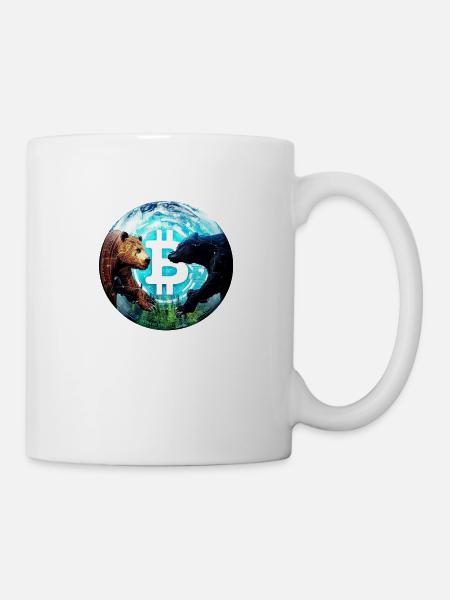 Bitcoin Bull - Tasse - Weiß