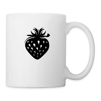 Fraise Fruit Fruit - Mug blanc - blanc - Droite