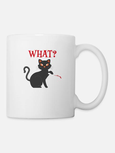 What? - Tasse - Weiß