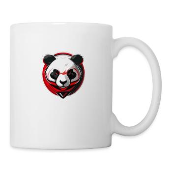 Panda - Tasse - Weiß - Rechts