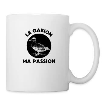 LE GABION MA PASSION - Mug blanc - blanc - Droite