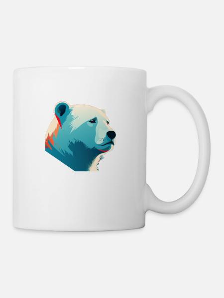 Eisbär - Tasse - Weiß