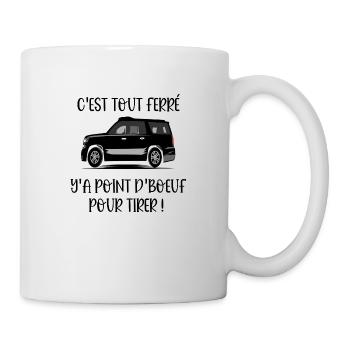 c'est tout ferré - Mug blanc - blanc - Droite