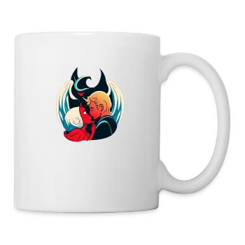 Devils and angels - Mug - white - Right