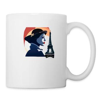 Eiffelturm - Tasse - Weiß - Rechts
