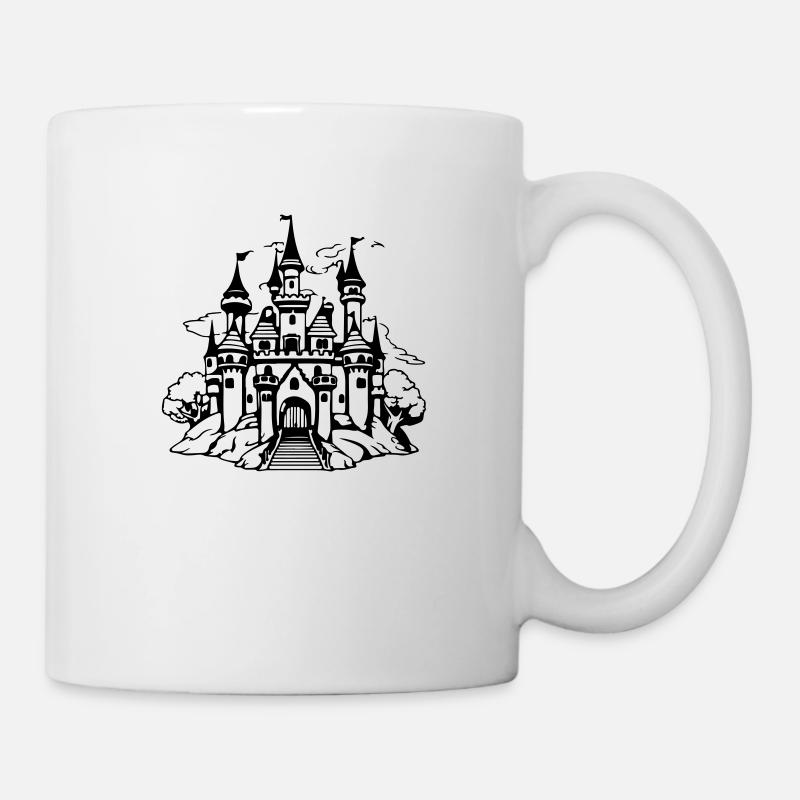 Märchenschloss - Tasse - Weiß
