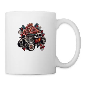 Hot Rod - Tasse - Weiß - Rechts