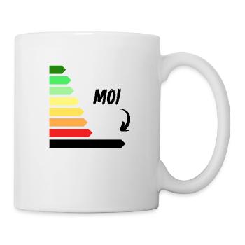 énergivore - Mug blanc - blanc - Droite