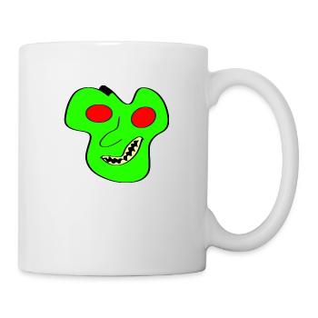 Little Alien - Tasse - Weiß - Rechts