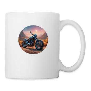American Iron - A Classic Cruiser Motorcycle - Mug - white - Right
