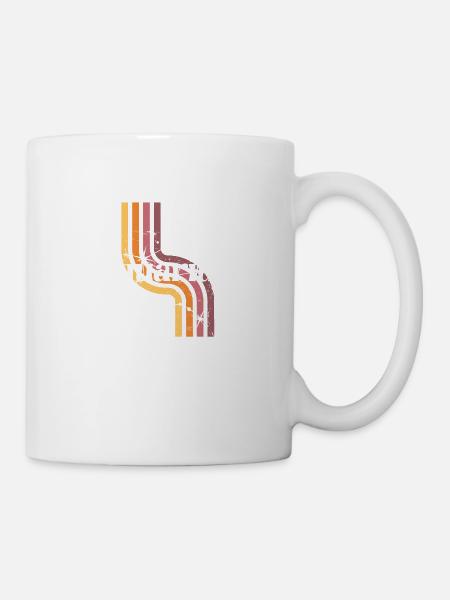 Wassermann Retro-Horoskop - Tasse - Weiß