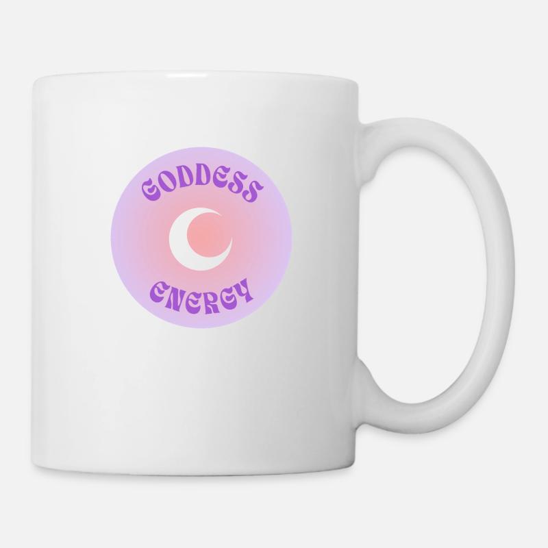 Energie der Göttin - Tasse - Weiß