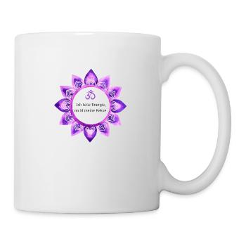 Je partage de l’énergie, pas mes cookies. - Mug blanc - blanc - Droite
