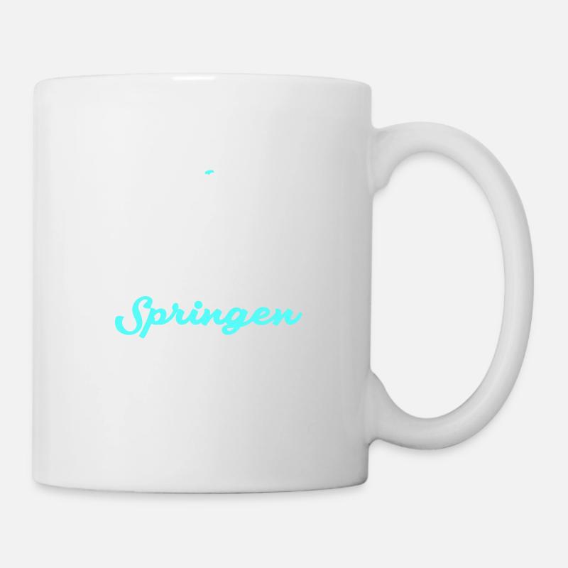 Turmspringen Springer - Tasse - Weiß