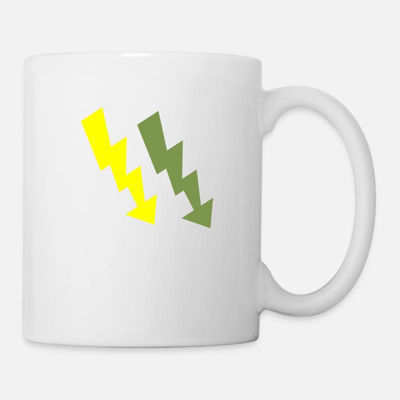 Clignotements 2 - Mug blanc - blanc