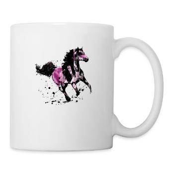 Horse,Painting,Colorful,Horses,Graffiti, - Mug - white - Right