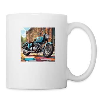 Classy British Motorcycling - Mug - white - Right