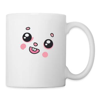 Heureux Lapin - Mug blanc - blanc - Droite