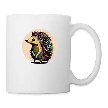 Igel - Tasse - Weiß - Rechts