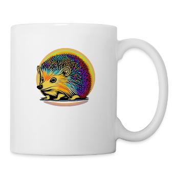 Igel - Tasse - Weiß - Rechts