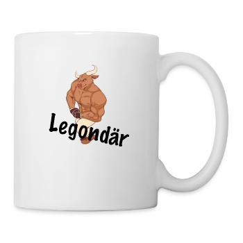 Legondär - Mug blanc - blanc - Droite