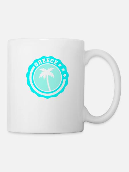 Grèce - Mug blanc - blanc