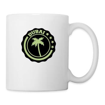 dubai - Tasse - Weiß - Rechts