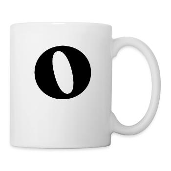 Letter o - Mug - white - Right