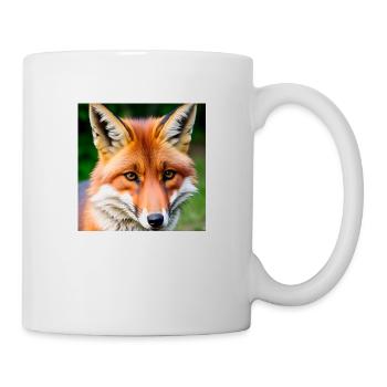 Fuchs Fuchs Tier Tiere - Tasse - Weiß - Rechts
