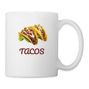 Tacos - Tasse - Weiß - Rechts