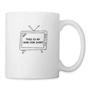 Rom Com Citation drôle - Mug blanc - blanc - Droite