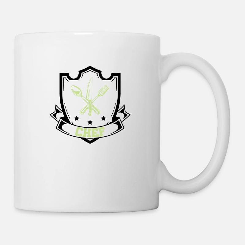 Chef Chef - Mug blanc - blanc
