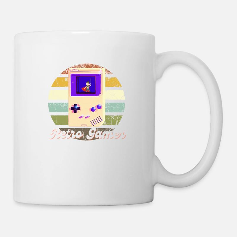 Retro Gaming: Where Legends Were Born 2 - Mug blanc - blanc